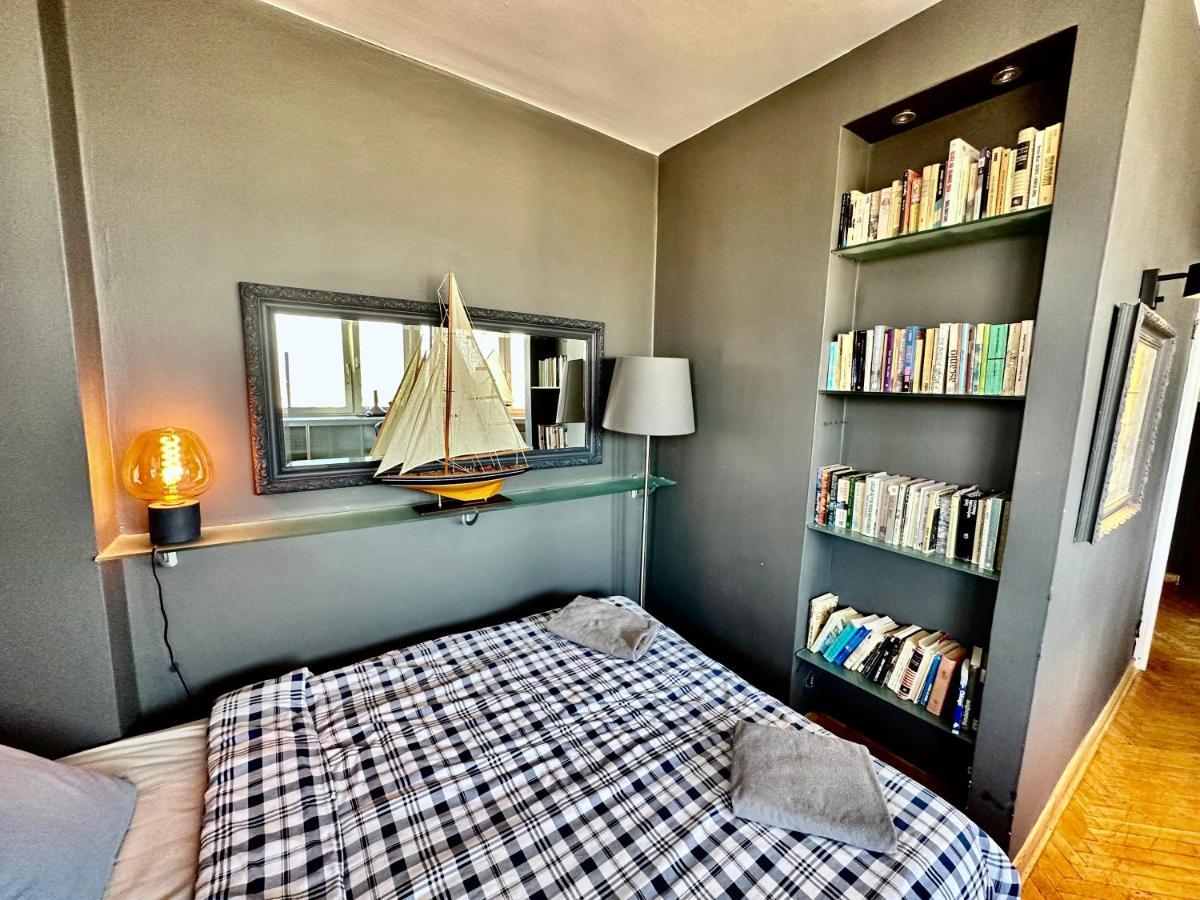 Super Apartament Grey Centrum 2X Metro Fast Wifi 300 Mbs Netflix Appletv Smarttv Spotify Panorama Miasta Warszawa Exteriör bild