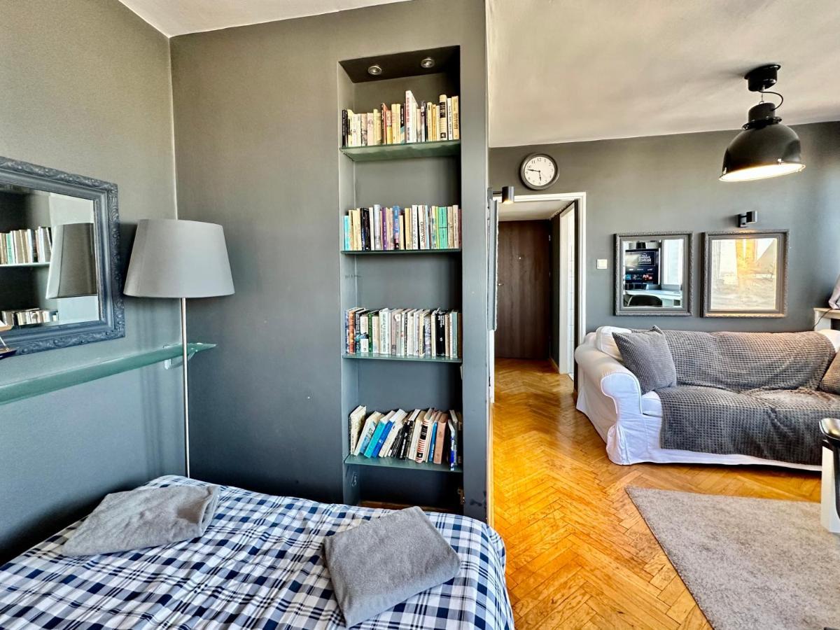 Super Apartament Grey Centrum 2X Metro Fast Wifi 300 Mbs Netflix Appletv Smarttv Spotify Panorama Miasta Warszawa Exteriör bild