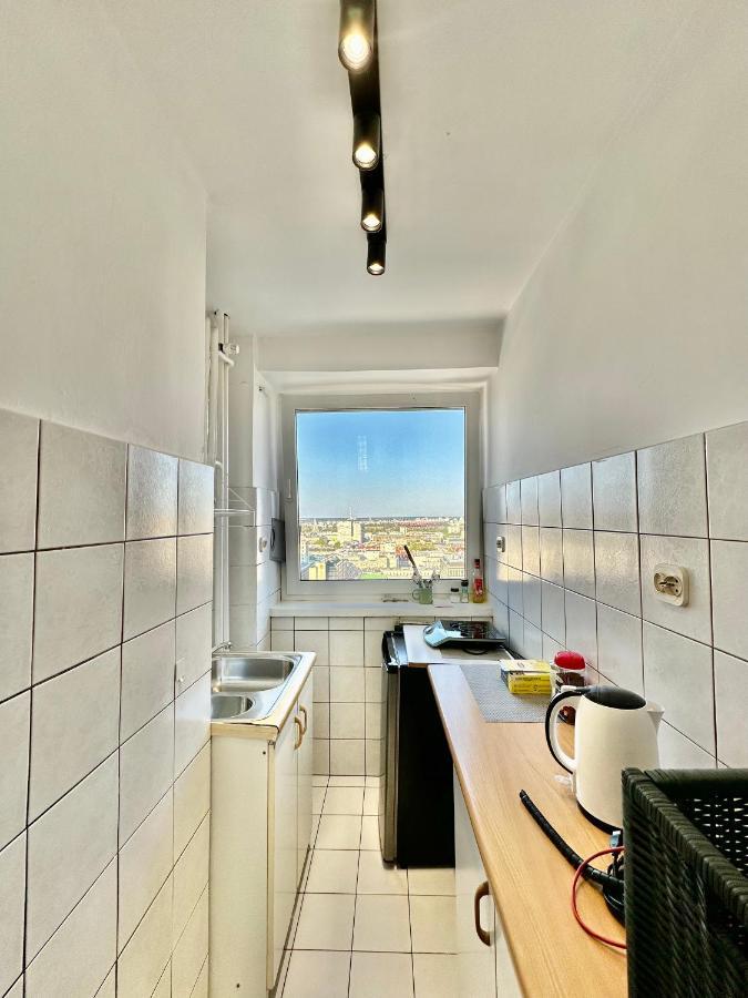 Super Apartament Grey Centrum 2X Metro Fast Wifi 300 Mbs Netflix Appletv Smarttv Spotify Panorama Miasta Warszawa Exteriör bild