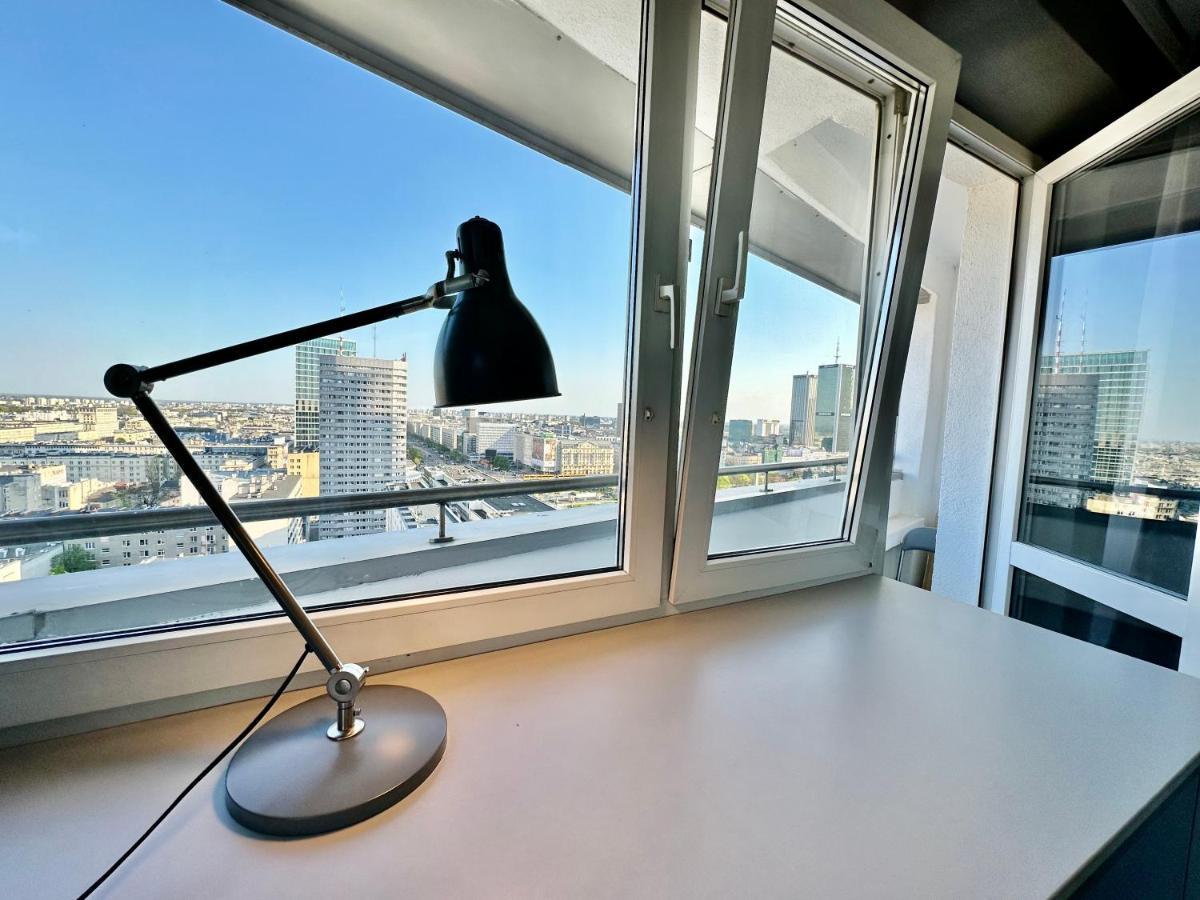 Super Apartament Grey Centrum 2X Metro Fast Wifi 300 Mbs Netflix Appletv Smarttv Spotify Panorama Miasta Warszawa Exteriör bild