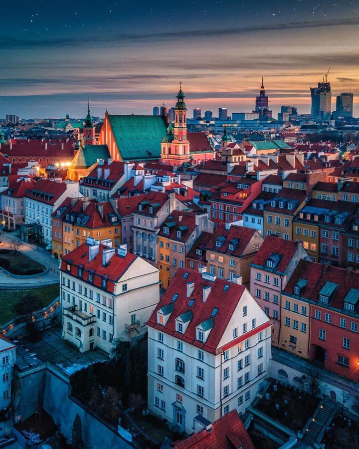 Super Apartament Grey Centrum 2X Metro Fast Wifi 300 Mbs Netflix Appletv Smarttv Spotify Panorama Miasta Warszawa Exteriör bild