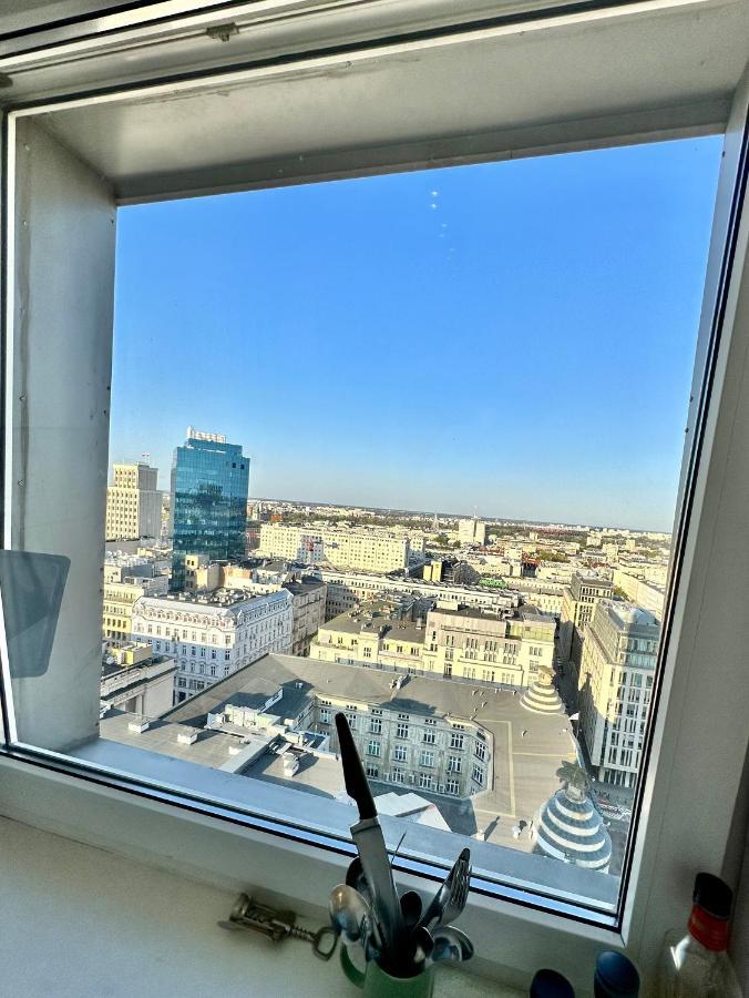 Super Apartament Grey Centrum 2X Metro Fast Wifi 300 Mbs Netflix Appletv Smarttv Spotify Panorama Miasta Warszawa Exteriör bild